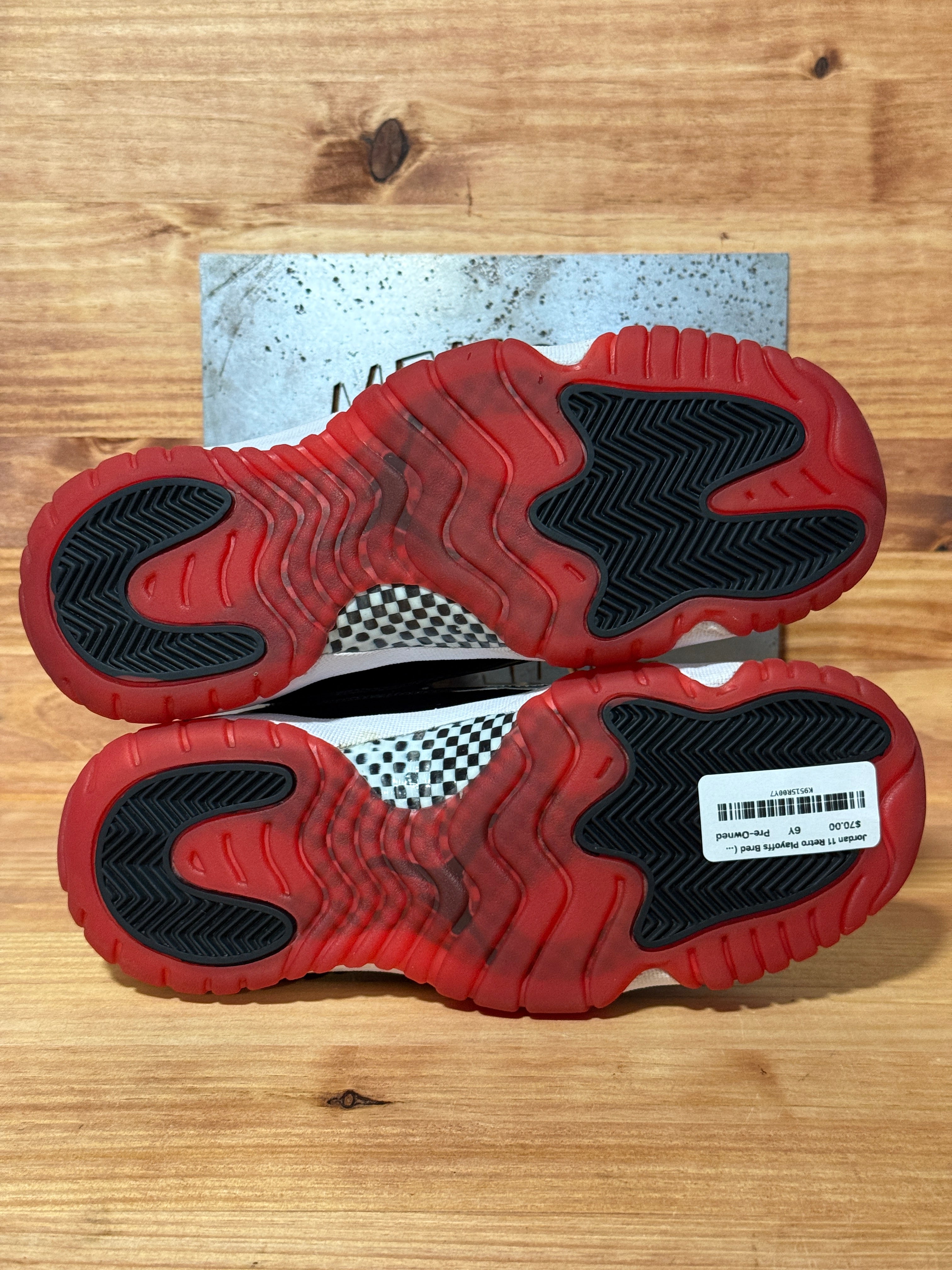 Jordan 11 Retro Playoffs Bred (2019) (GS)