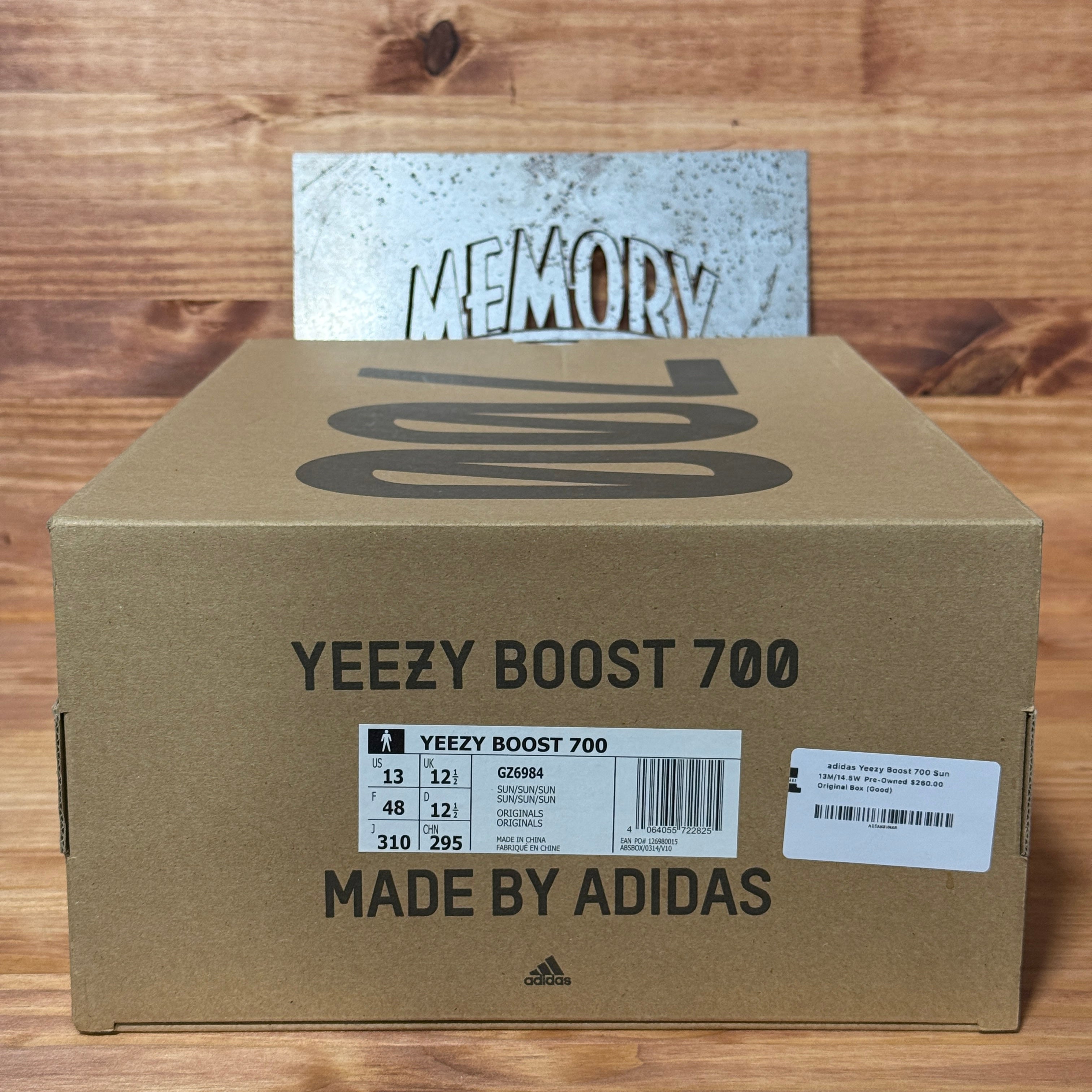 adidas Yeezy Boost 700 Sun