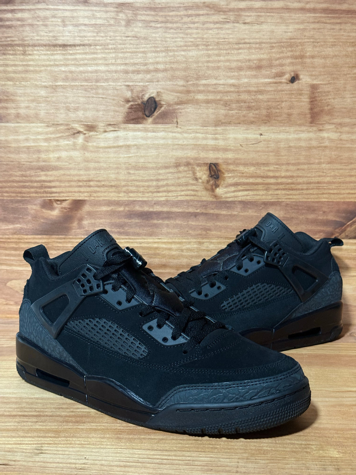 Jordan Spizike Low Black Cat