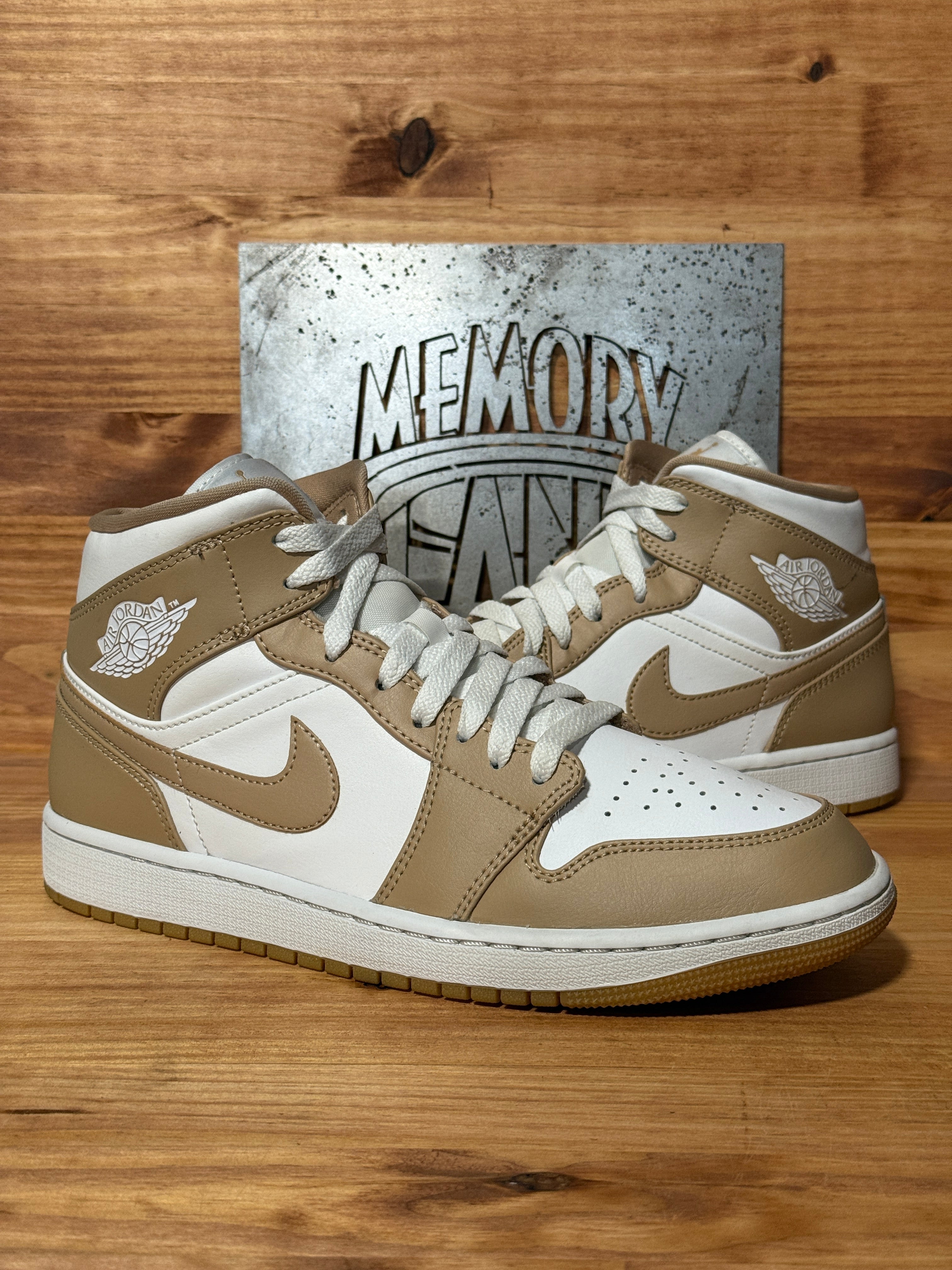 Jordan 1 Mid Tan Gum