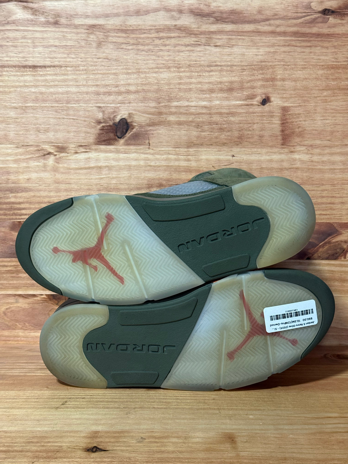 Jordan 5 Retro Olive (2024) - Size 10.5