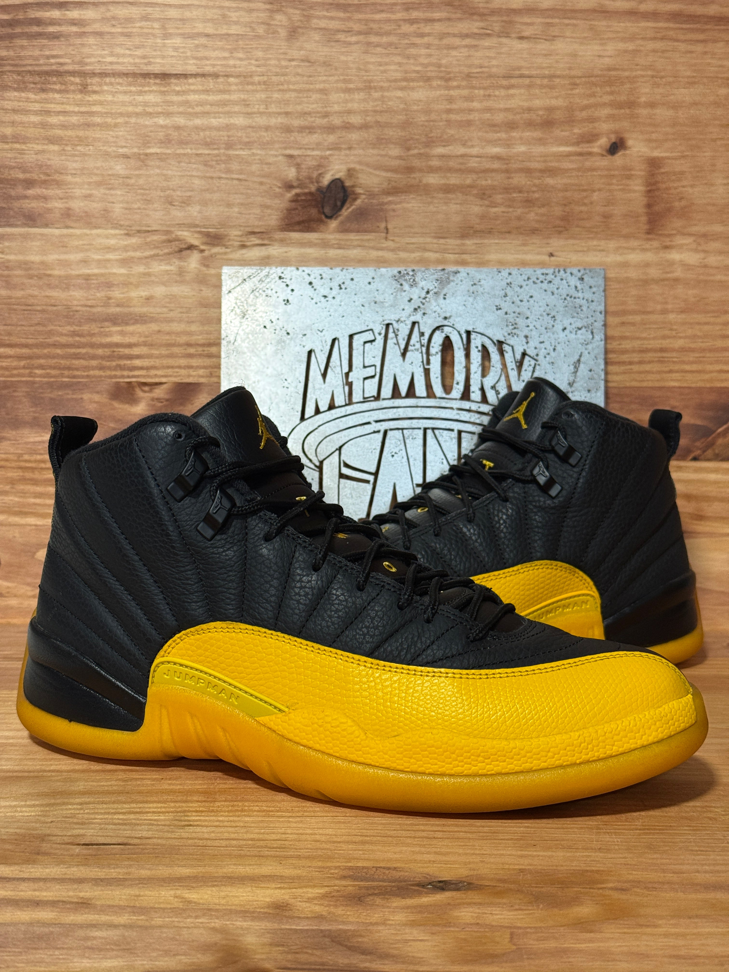 Jordan 12 Retro Black University Gold