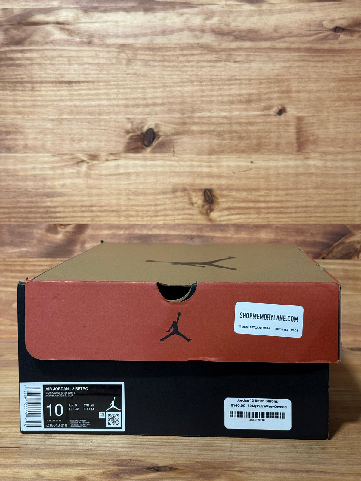 Jordan 12 Retro Barons
