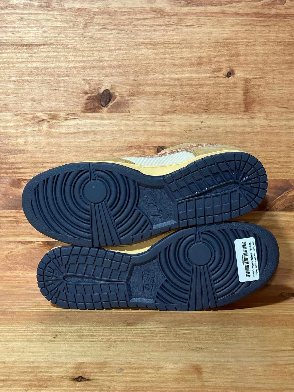Nike Dunk Low Sketch and Exploration - Size 11