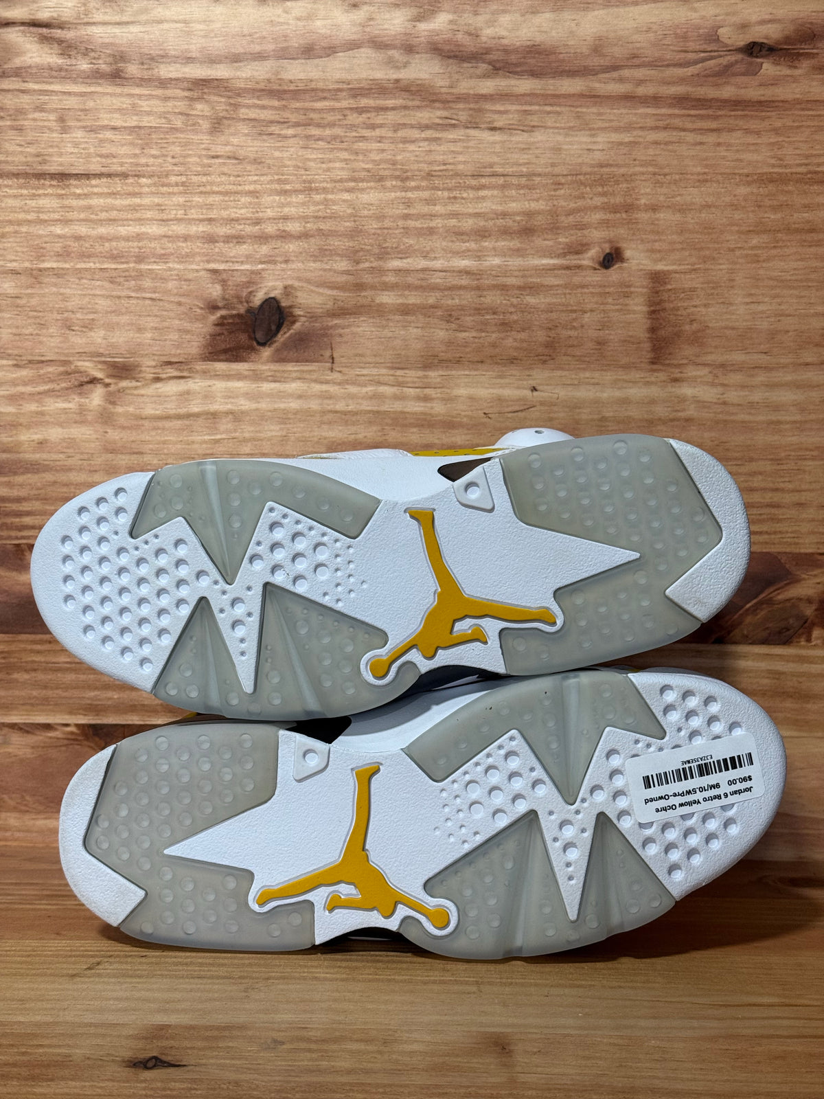 Jordan 6 Retro Yellow Ochre