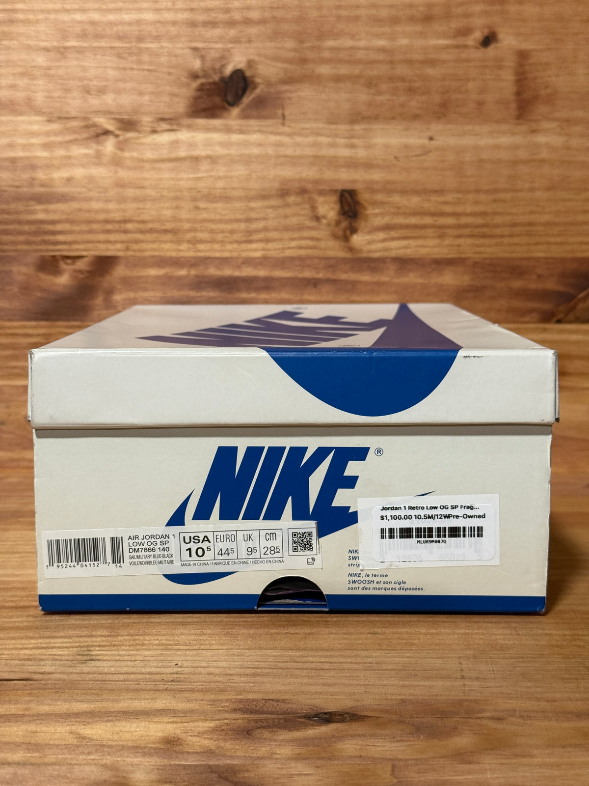 Jordan 1 Retro Low OG SP Fragment x Travis Scott