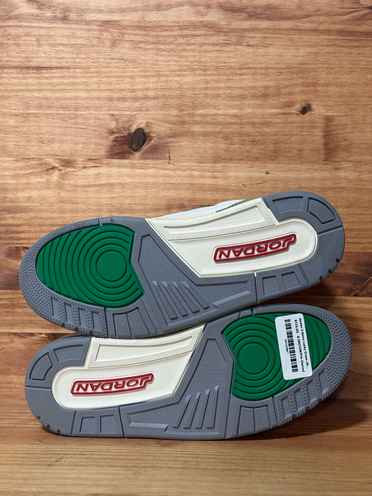 Jordan 3 Retro Lucky Green (Women's)