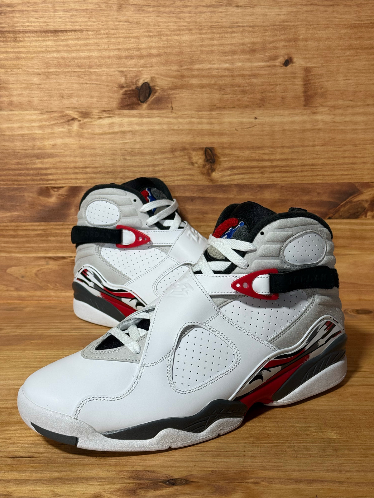 Jordan 8 Retro White True Red (2025) - Size 12