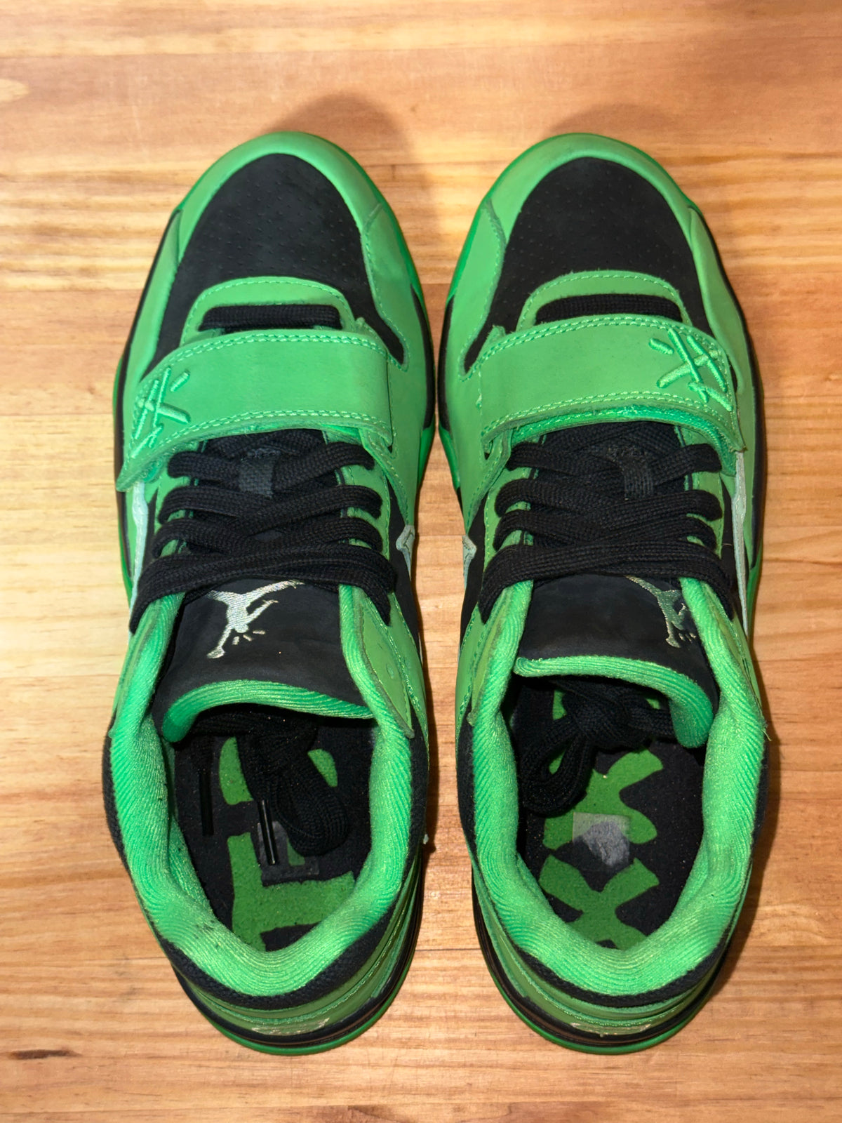 Jordan CJ1 T-Rexx Travis Scott Green Spark - Size 10.5