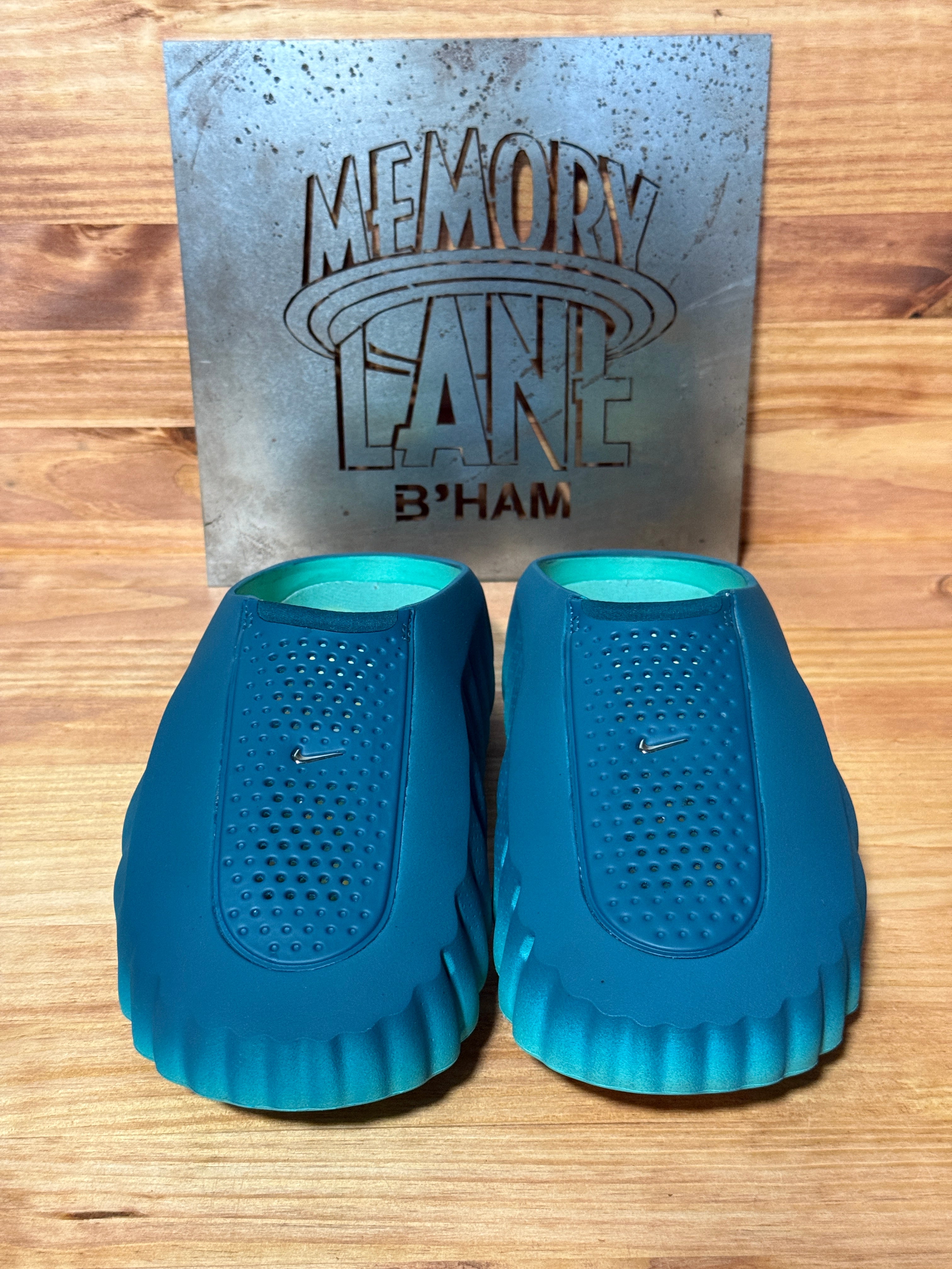 Nike Mind 001 Slide Geode Teal Light Menta