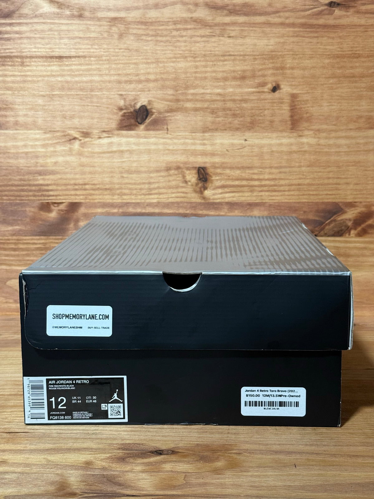 Jordan 4 Retro Toro Bravo (2026) - Size 12