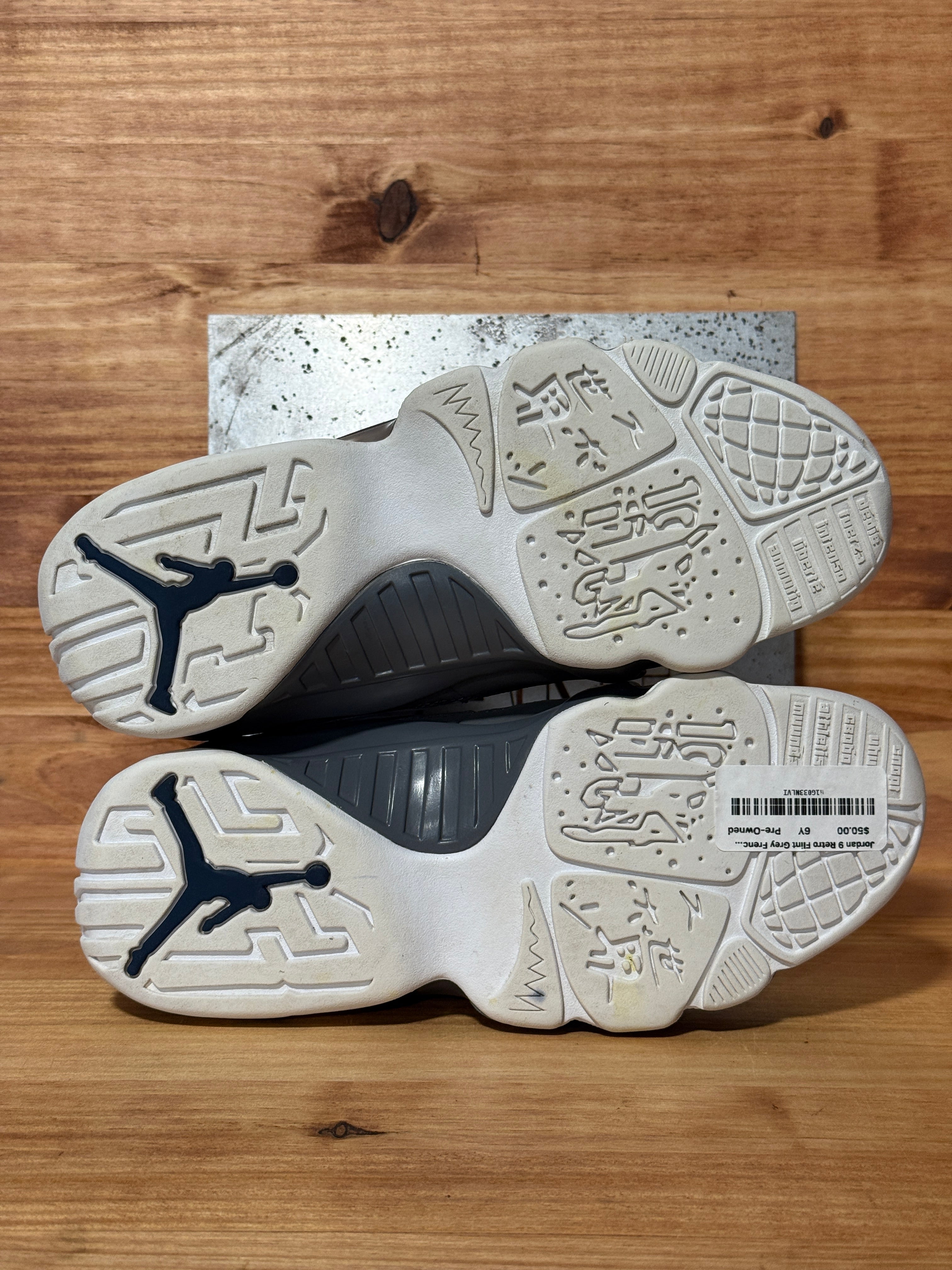 Jordan 9 Retro Flint Grey French Blue (2026) (GS)