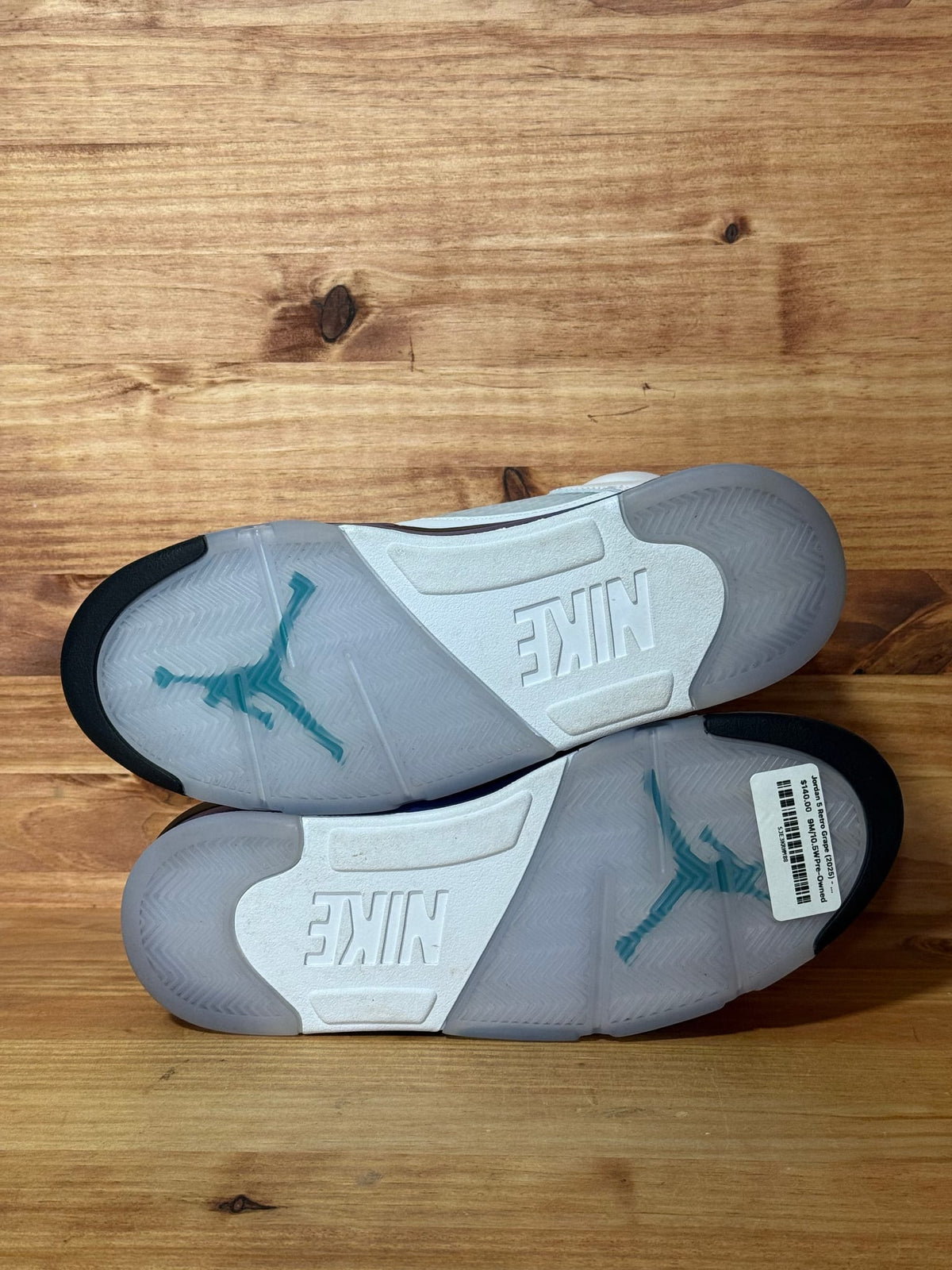 Jordan 5 Retro Grape (2025) - Size 9