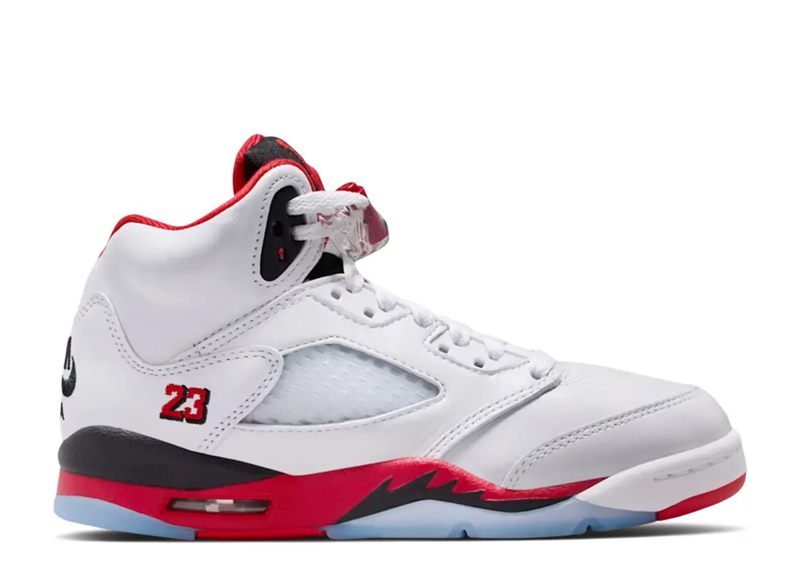 JORDAN 5 RETRO GS FIRE RED 2025