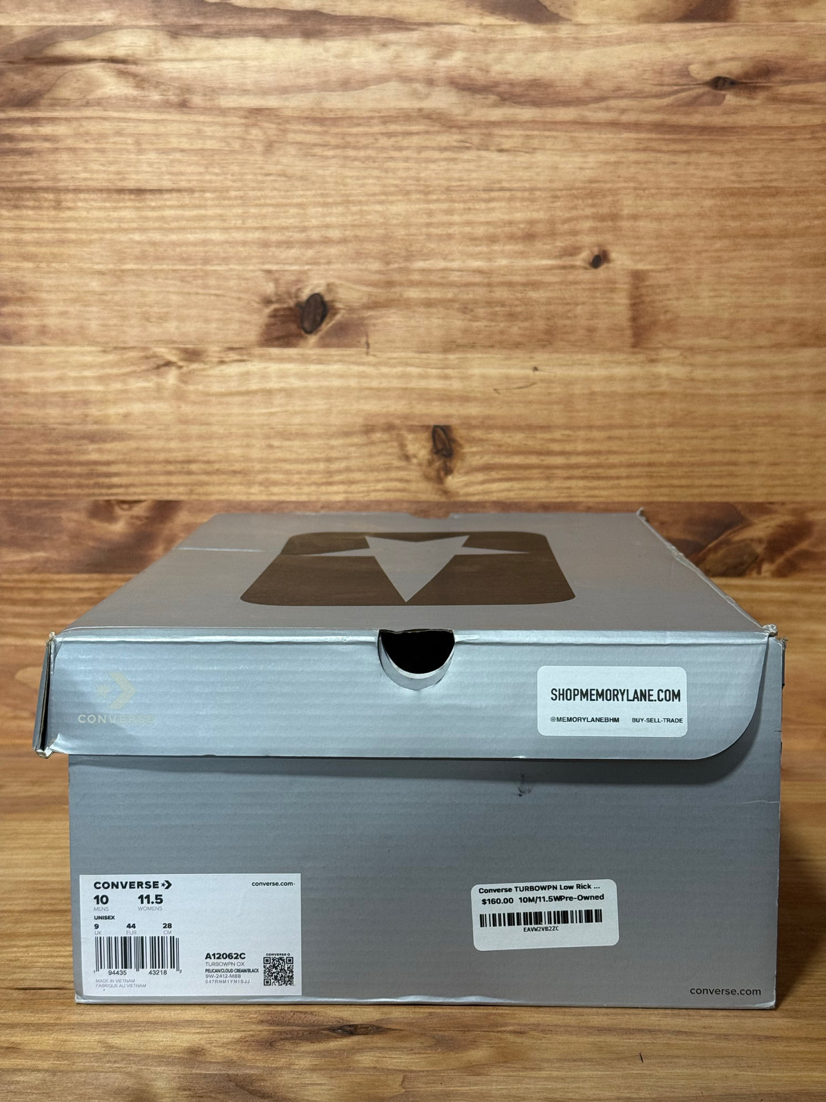Converse TURBOWPN Low Rick Owens DRKSHDW Pelican
