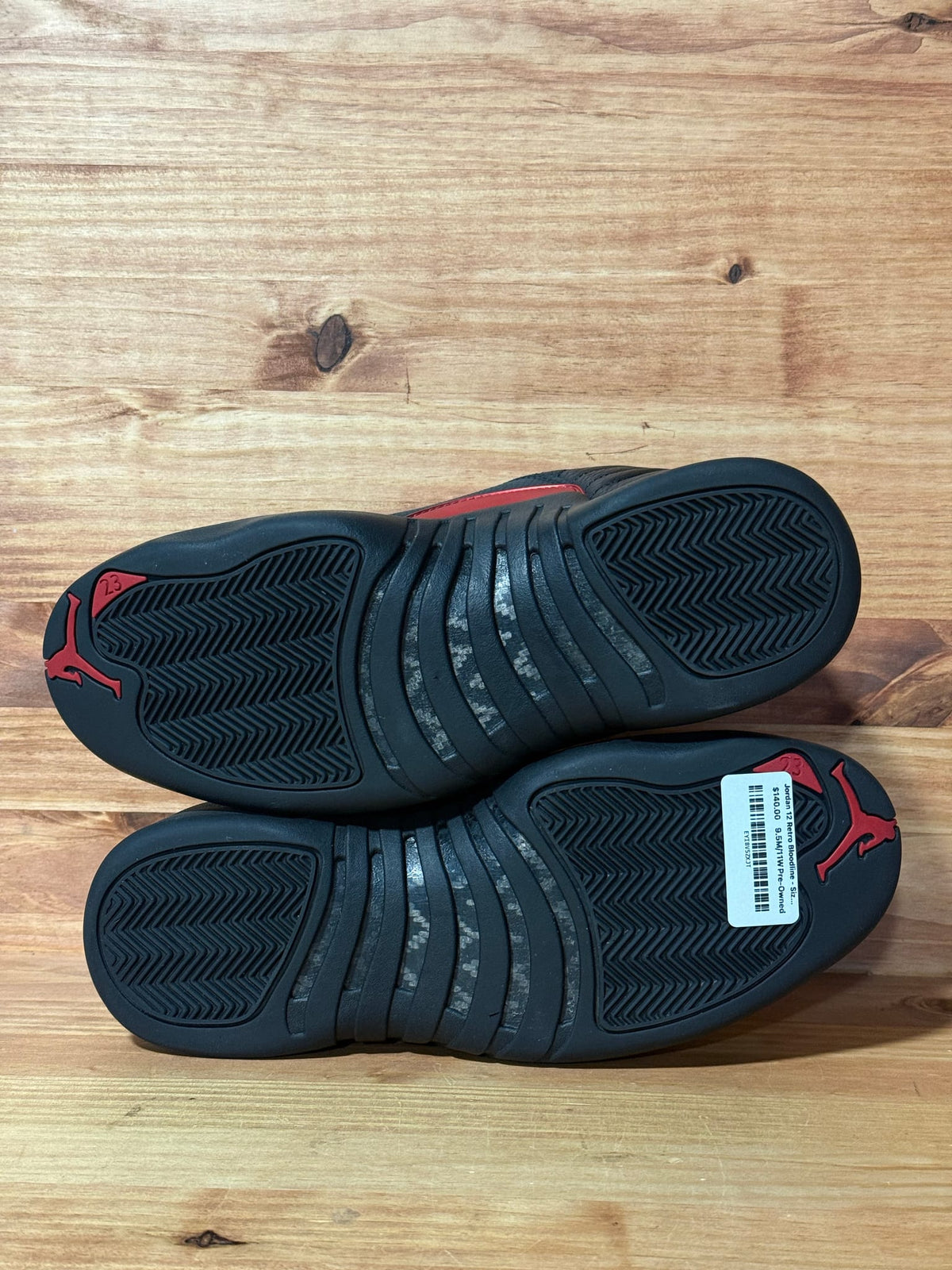 Jordan 12 Retro Bloodline - Size 9.5