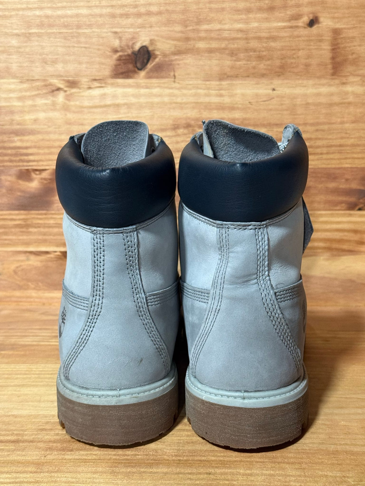 Timberland Premium 6" Waterproof Boot "Medium Grey Nubuck" - Size 11