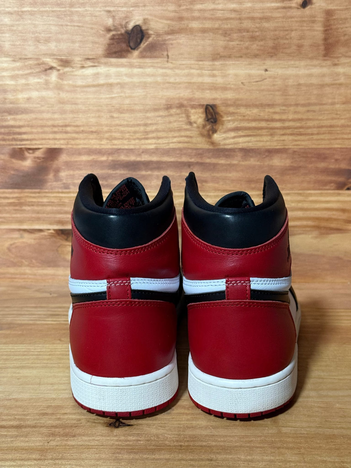 Jordan 1 Retro High OG Black Toe Reimagined - Size 10.5