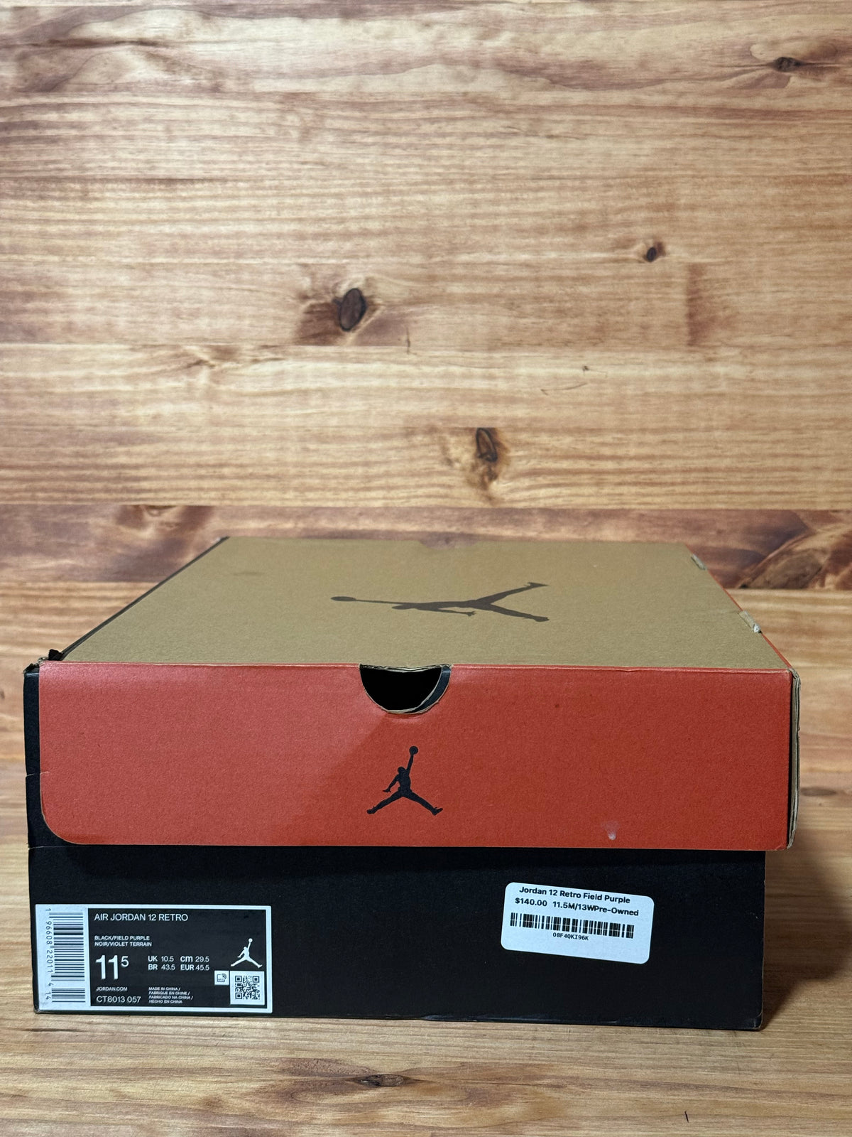 Jordan 12 Retro Field Purple