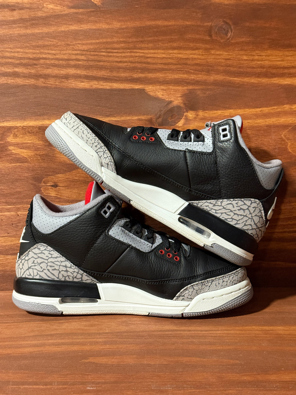 Jordan 3 Retro Black Cement (2024) (GS) Size 6.5Y