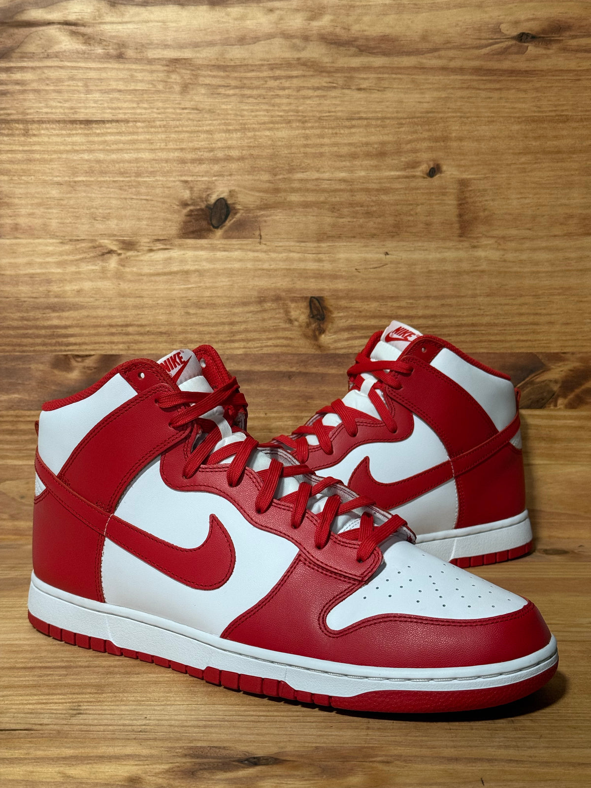 Nike Dunk High Championship White Red