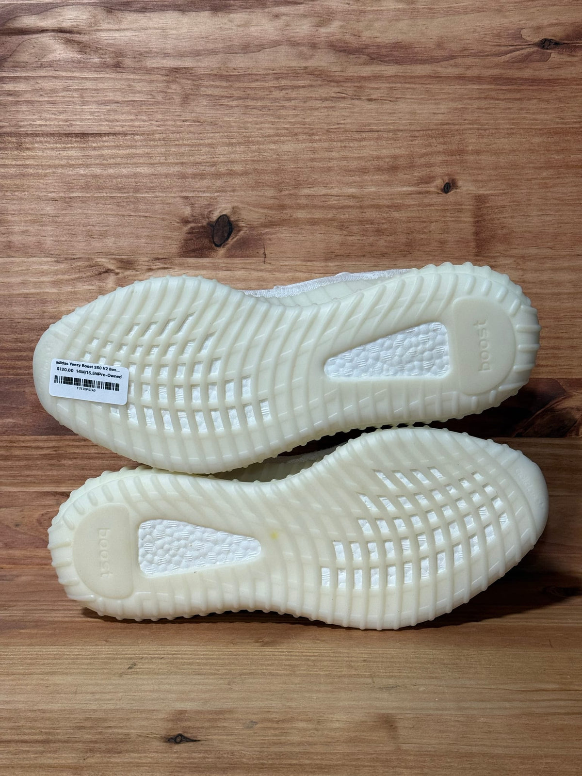adidas Yeezy Boost 350 V2 Bone - Size 14