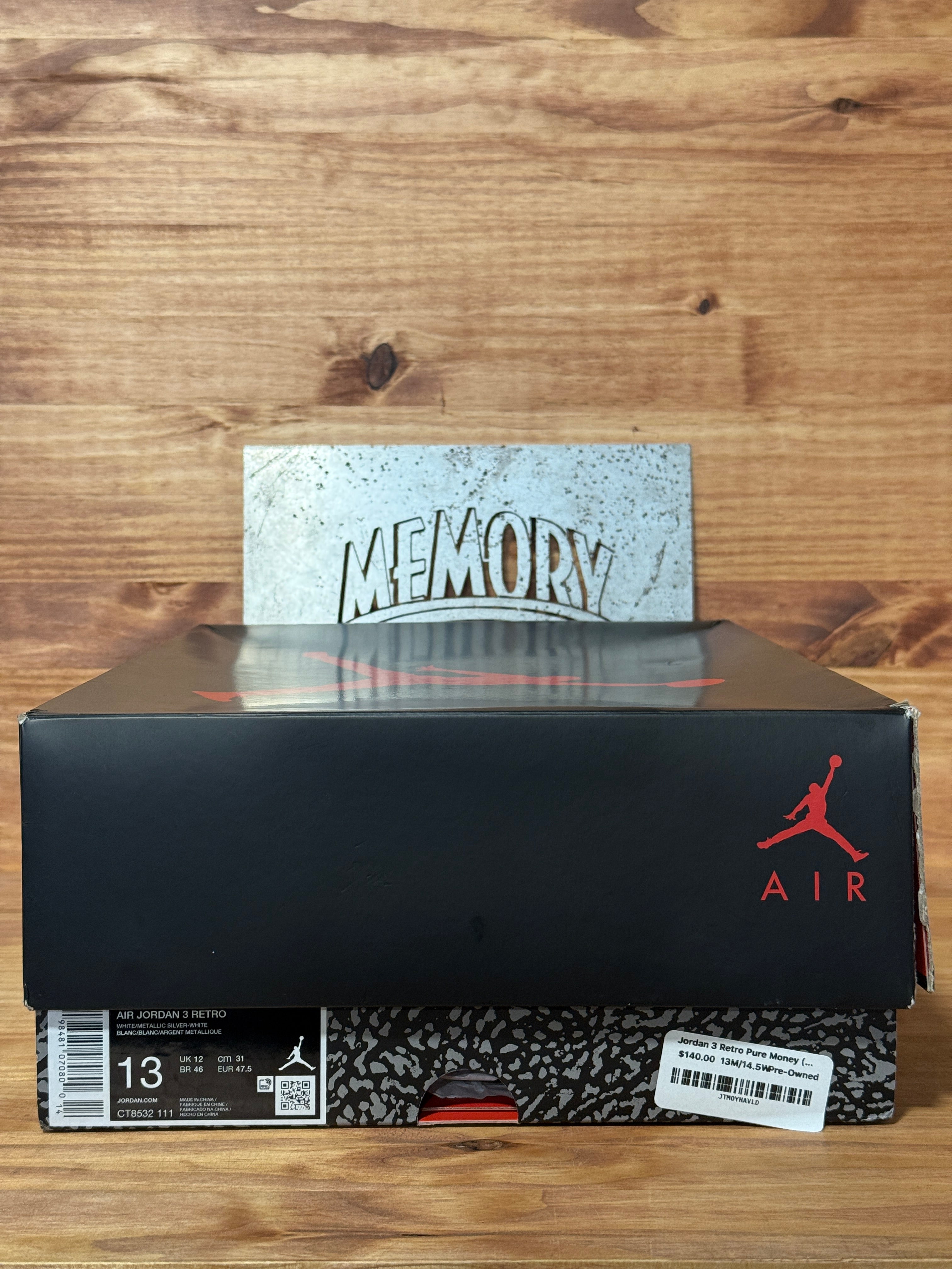 Jordan 3 Retro Pure Money (2025)