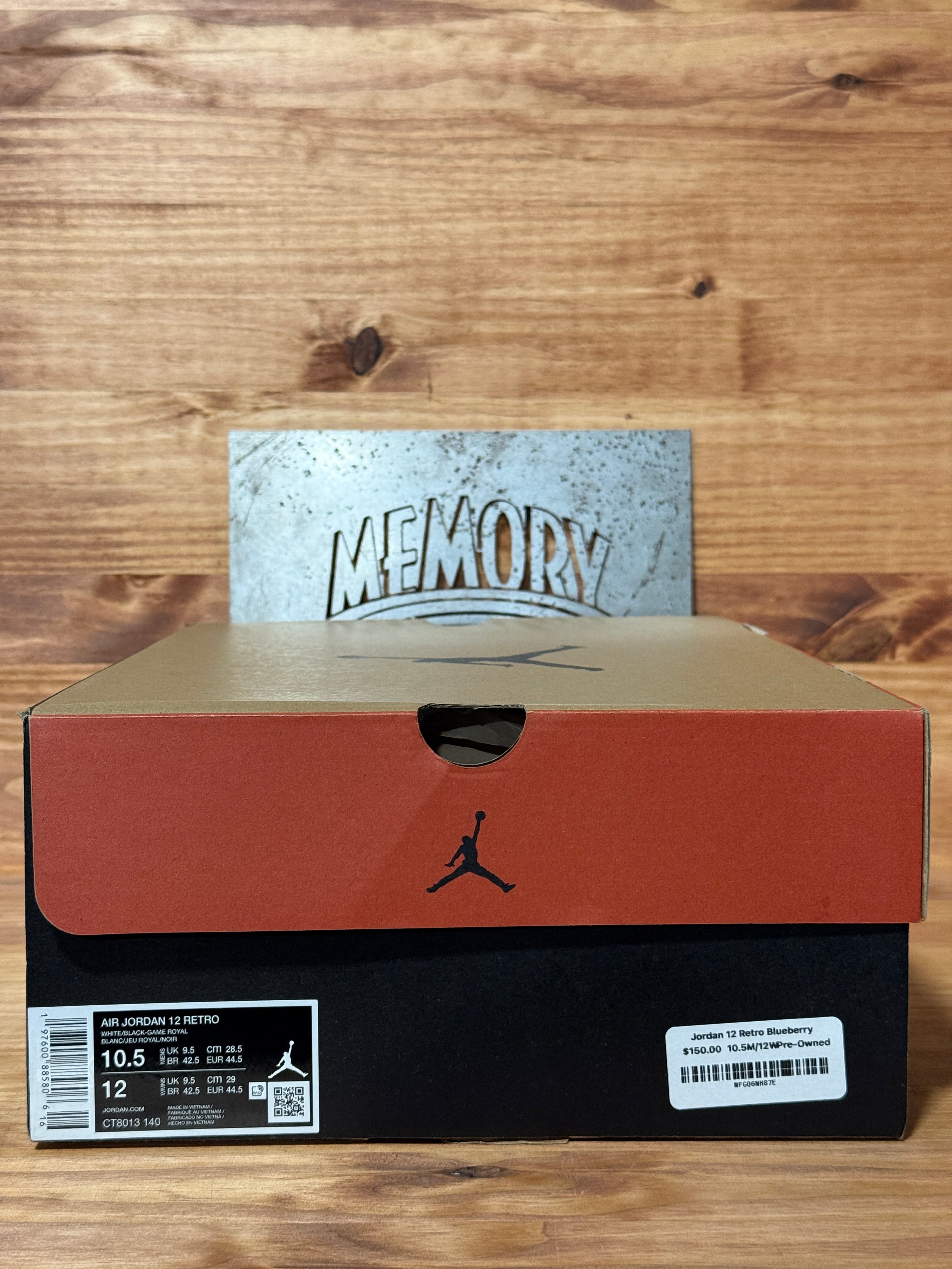 Jordan 12 Retro Blueberry
