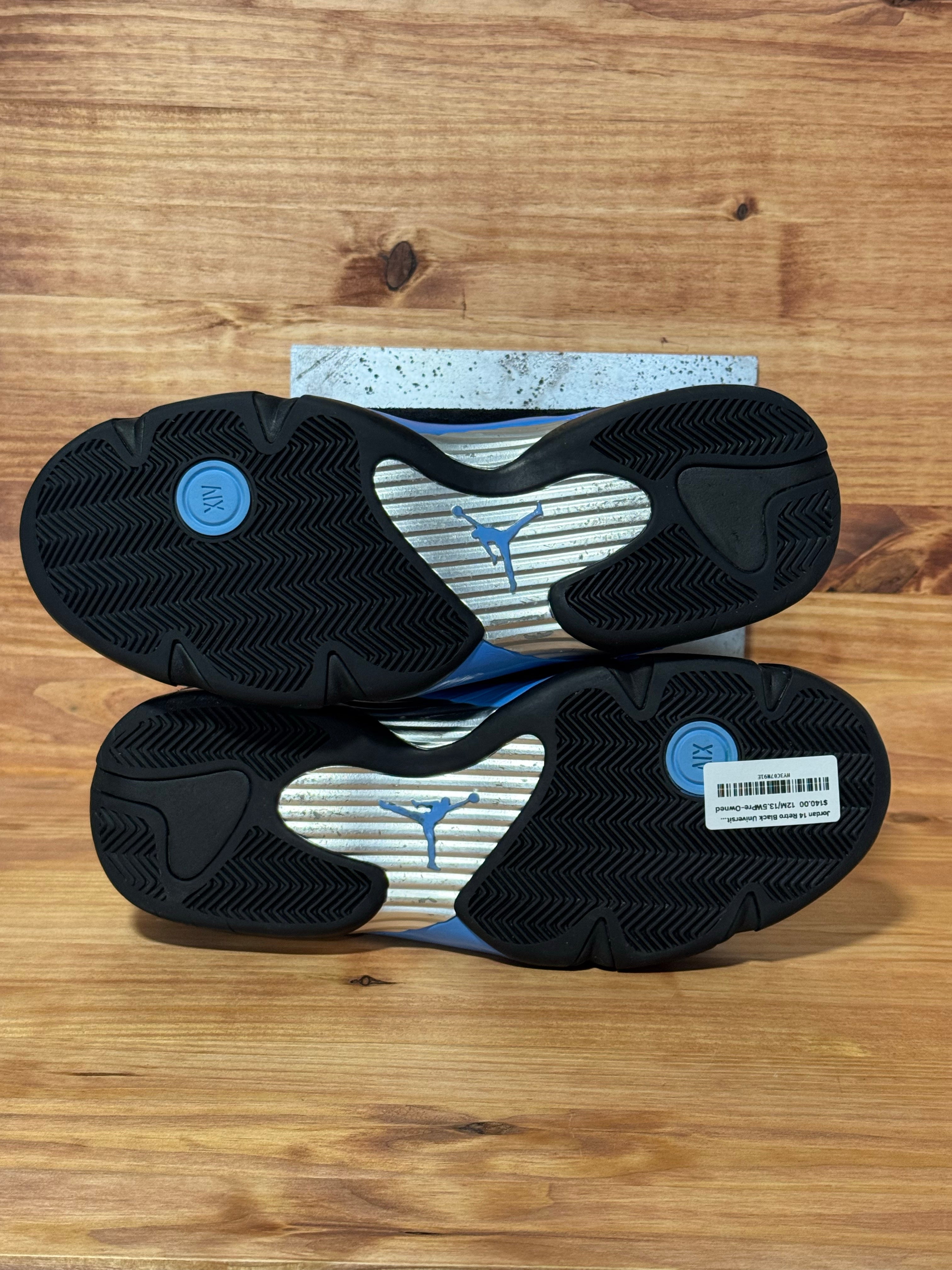 Jordan 14 Retro Black University Blue (2026)