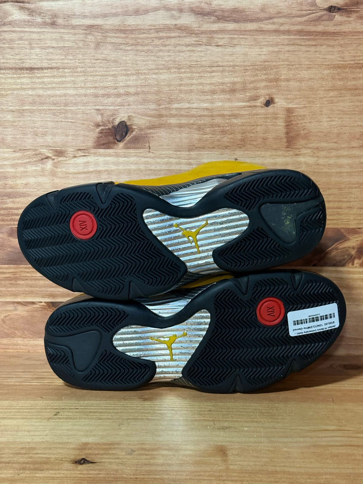 Jordan 14 Retro University Gold - Size 12