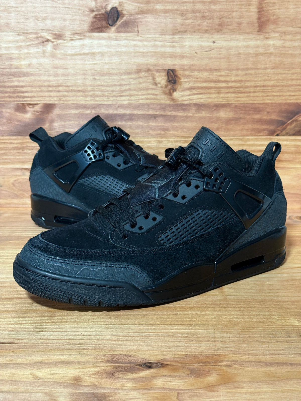 Jordan Spizike Low Black Cat