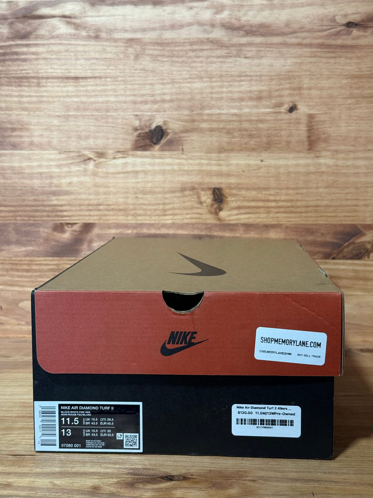 Nike Air Diamond Turf 2 49ers Home (2026) - Size 11.5
