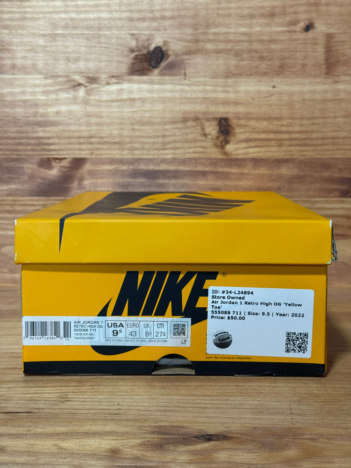 Jordan 1 Retro High OG Taxi