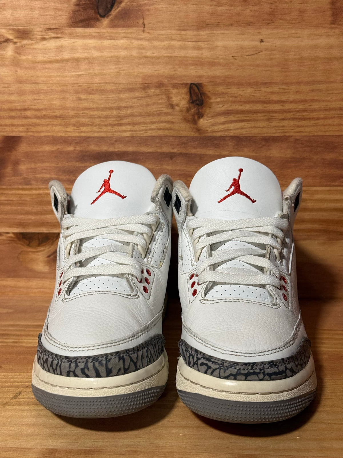 Jordan 3 Retro White Cement Reimagined (GS) - Size 6Y
