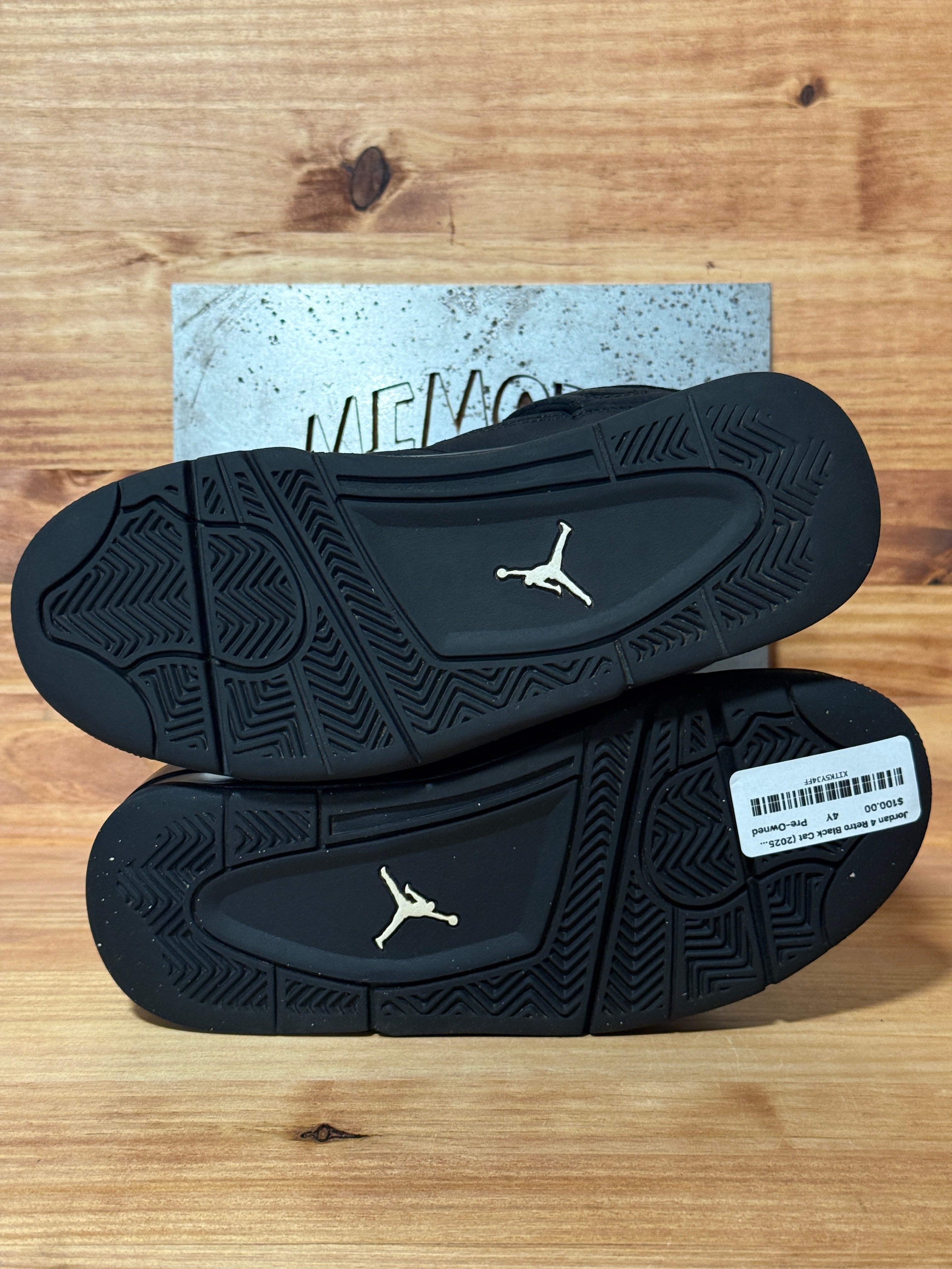 Jordan 4 Retro Black Cat (2025) (GS)