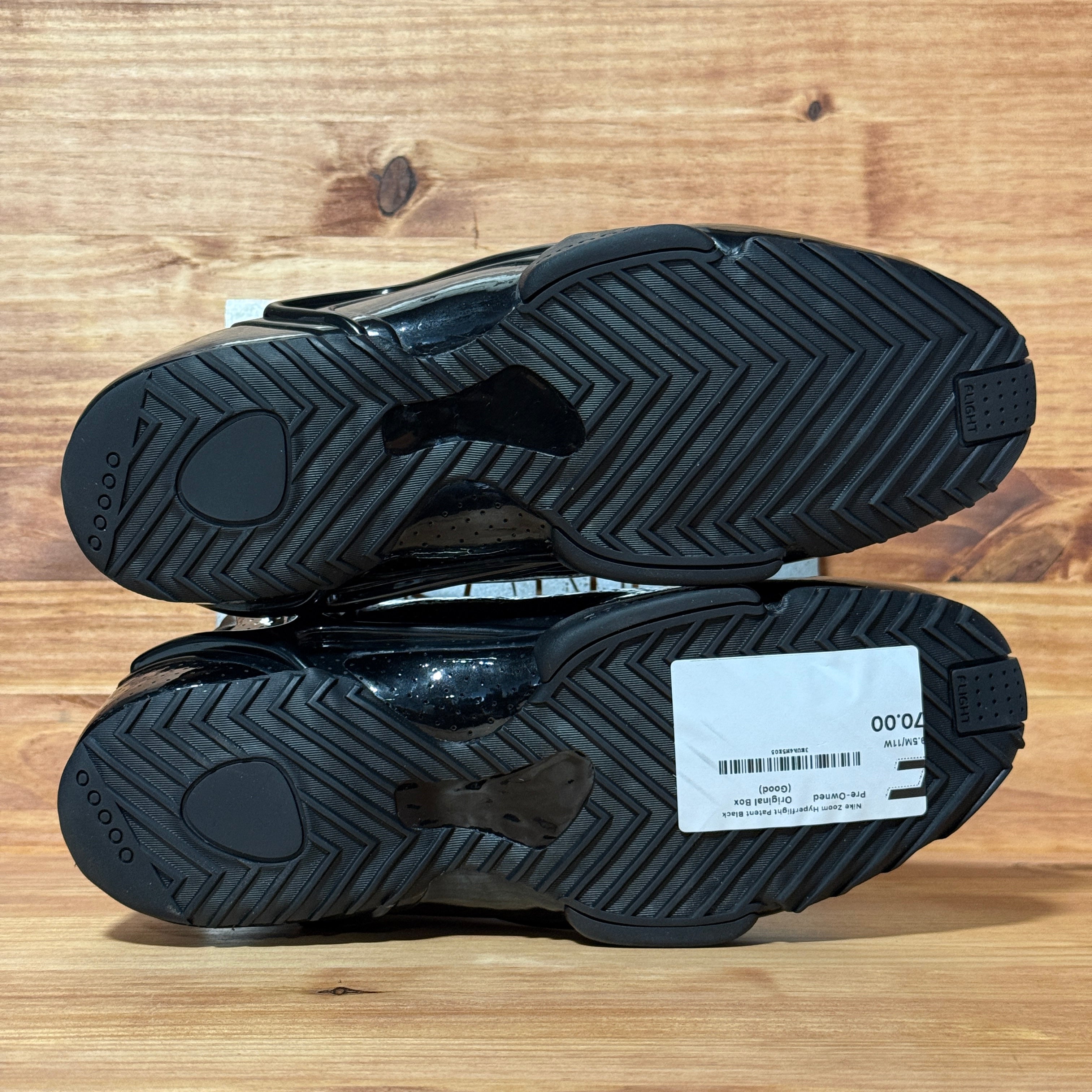Nike Zoom Hyperflight Patent Black