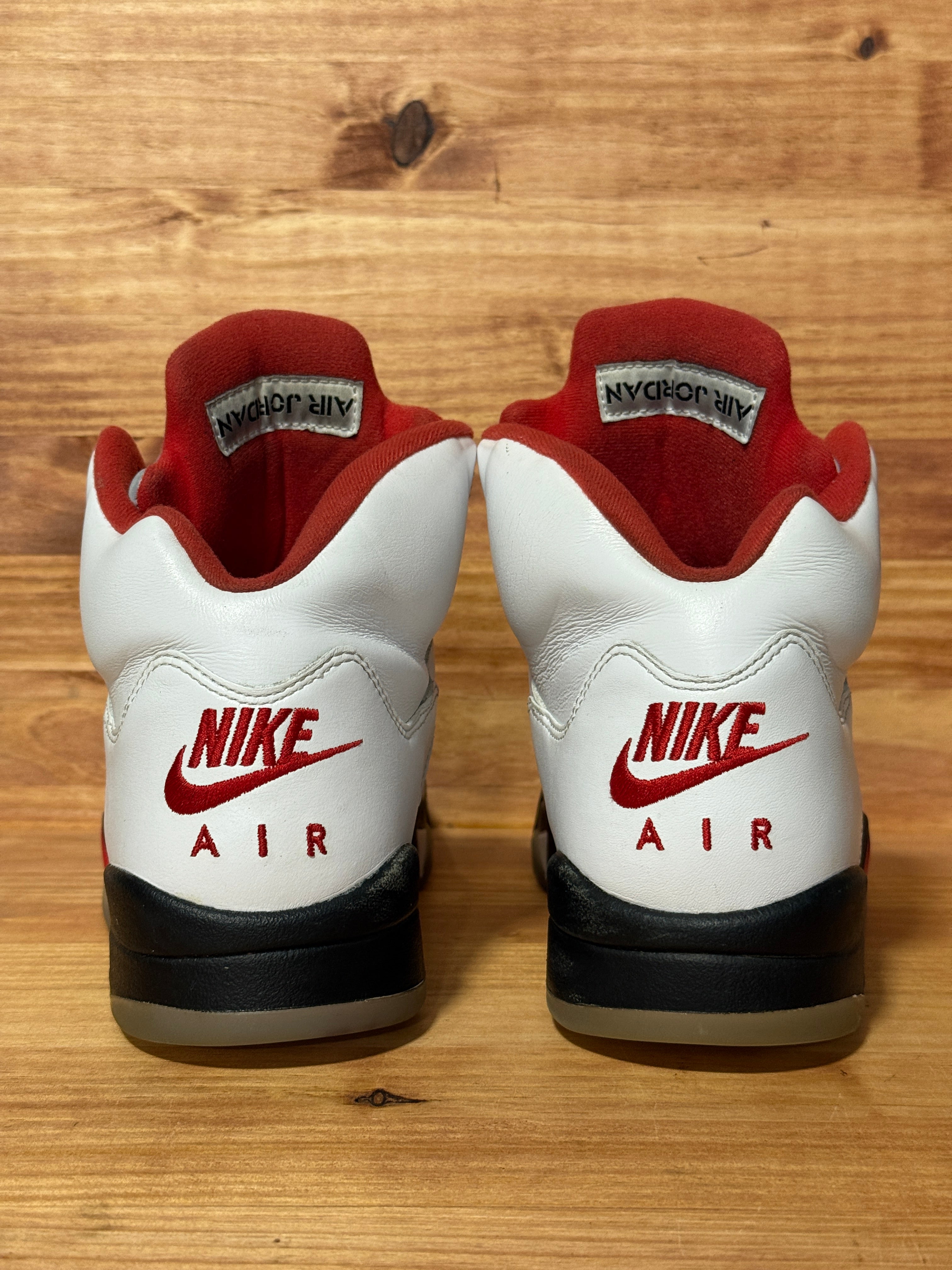 Jordan 5 Retro Fire Red Silver Tongue (2020)