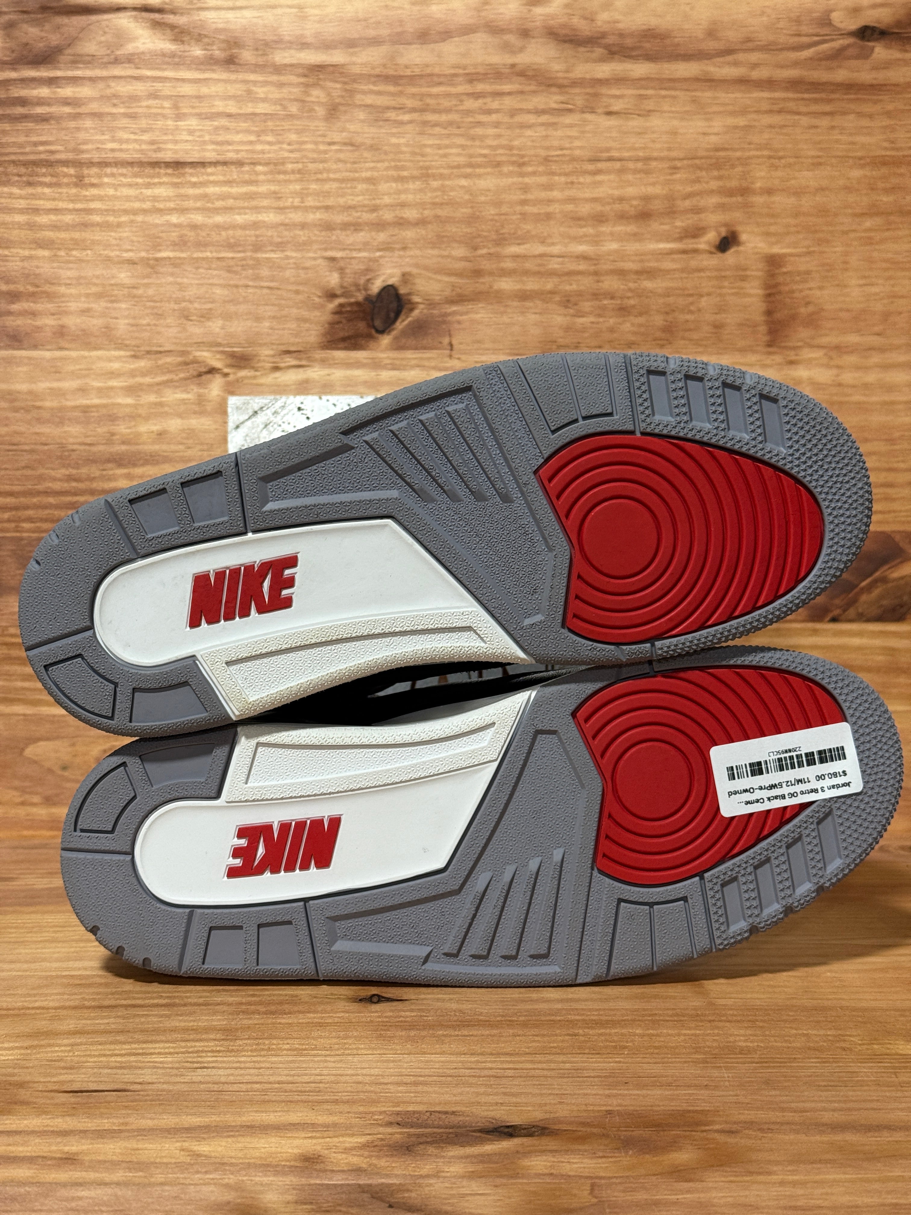 Jordan 3 Retro OG Black Cement (2024)