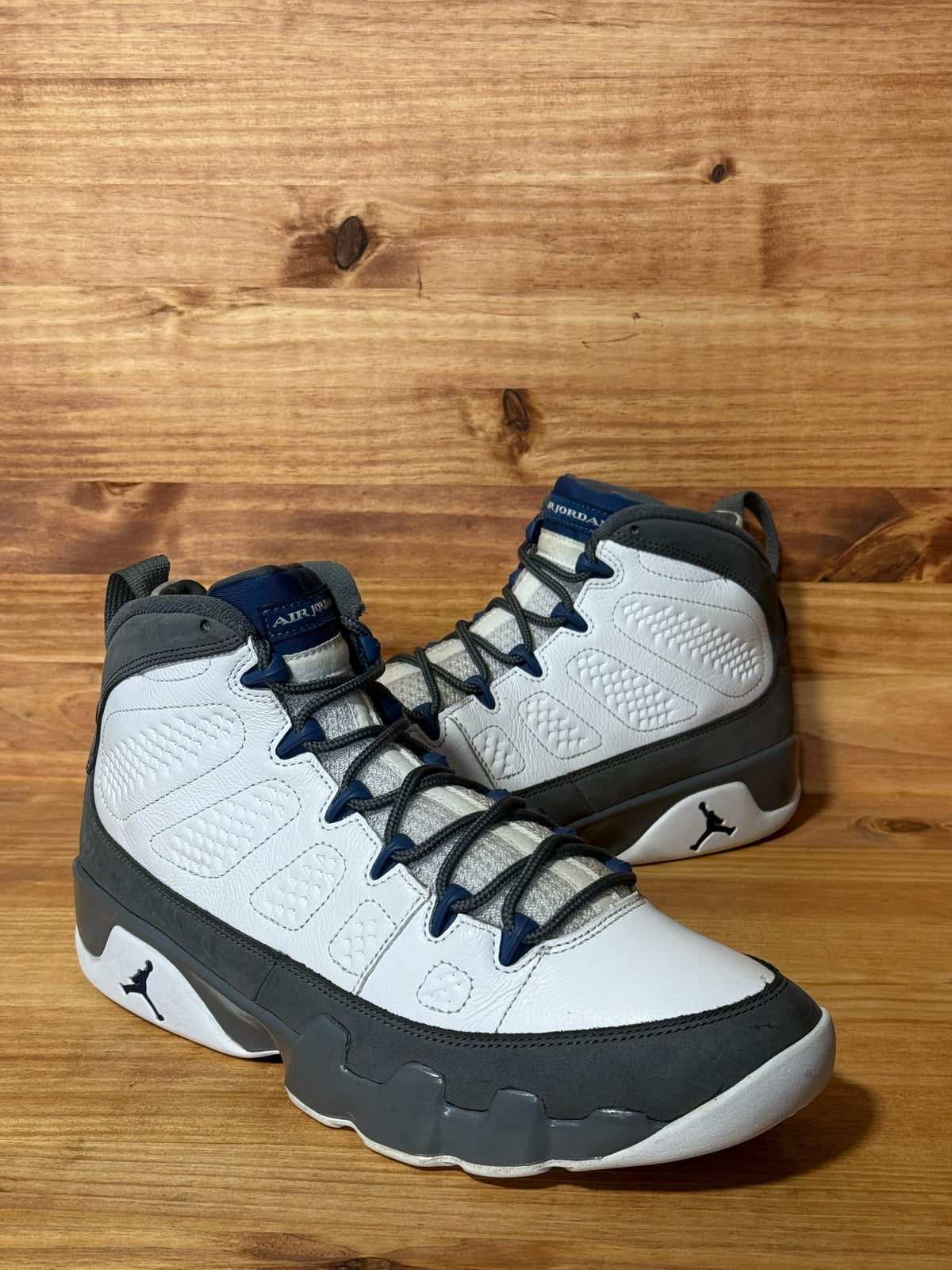 Jordan 9 Retro Flint Grey French Blue (2026) - Size 11