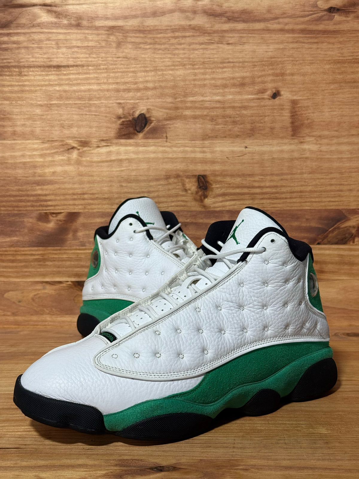 Jordan 13 Retro White Lucky Green