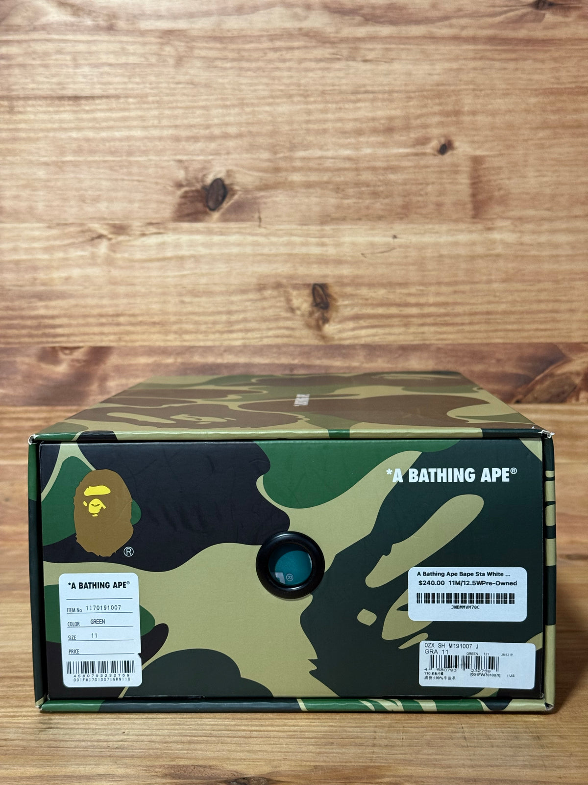 A Bathing Ape Bape Sta White Green (2022)