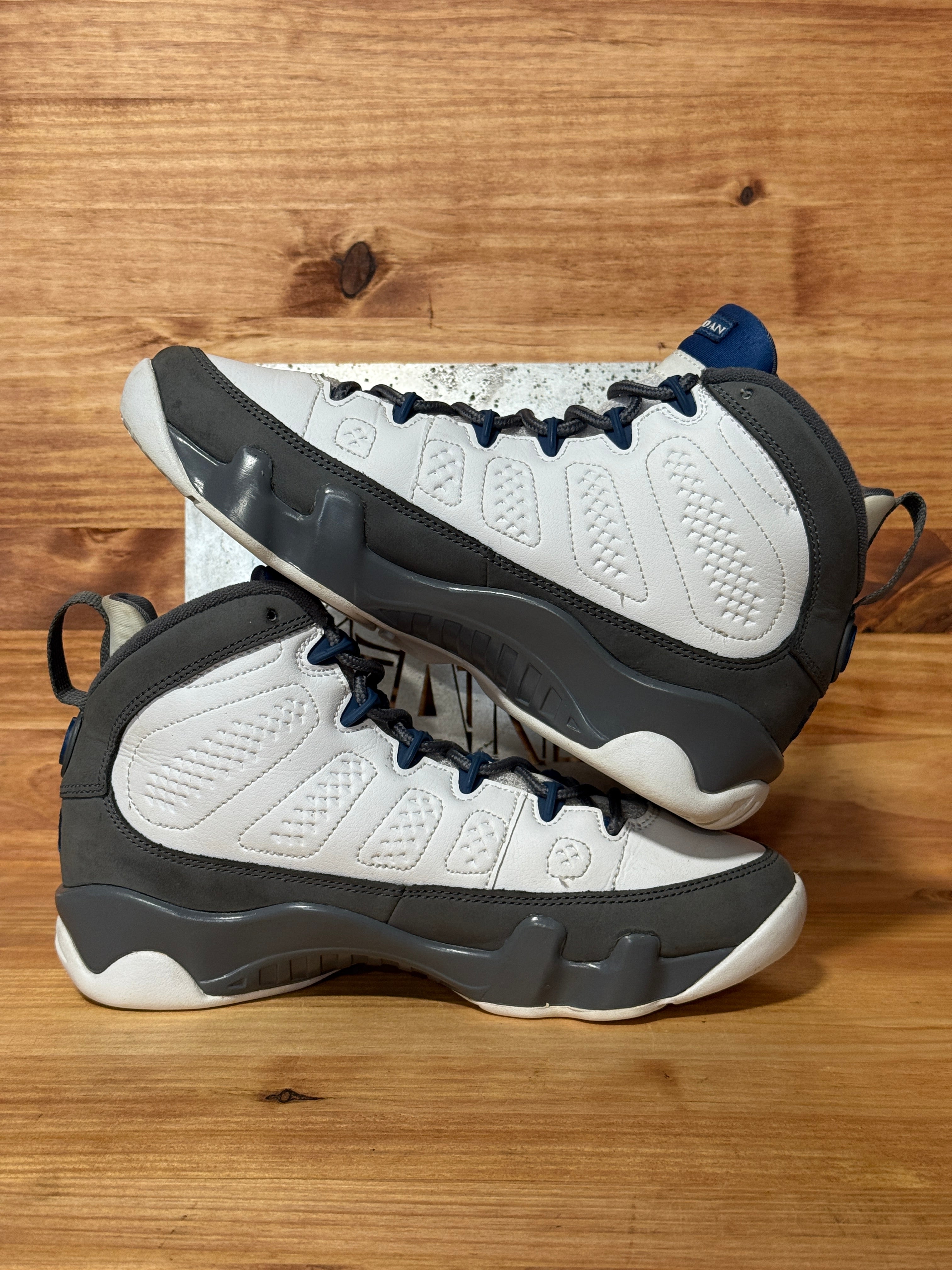Jordan 9 Retro Flint Grey French Blue (2026) (GS)