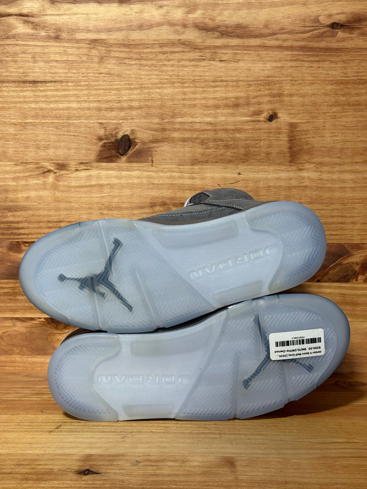 Jordan 5 Retro Wolf Grey (2026) - Size 9