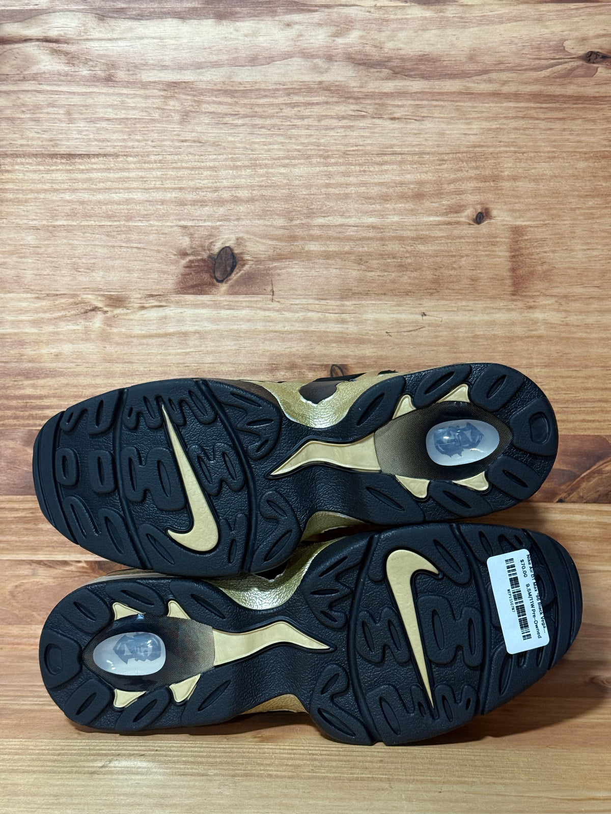 Nike Air DT Max '96 Black Vegas Gold