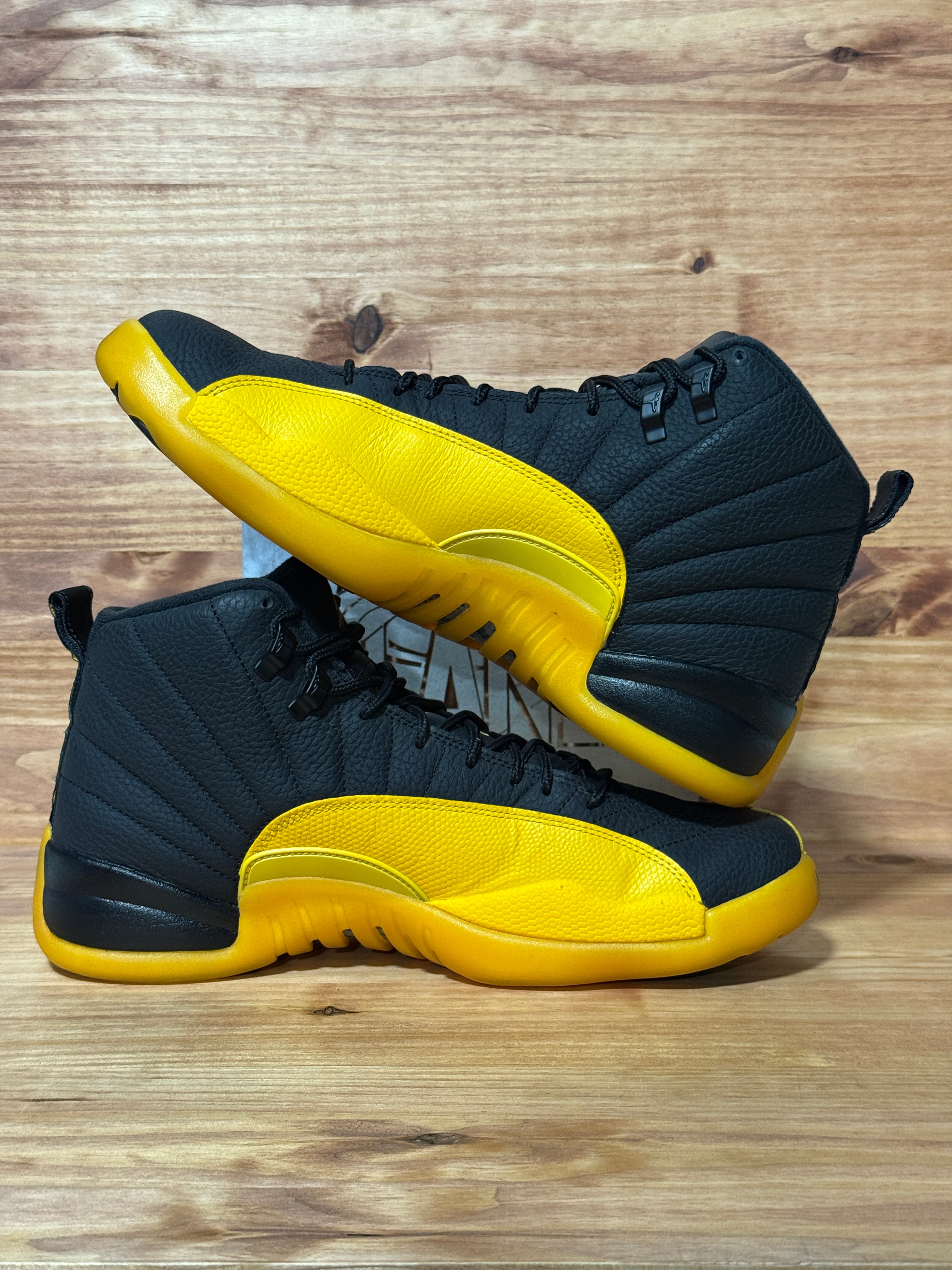 Jordan 12 Retro Black University Gold