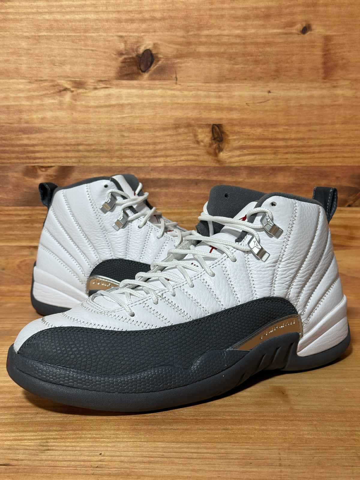 Jordan 12 Retro White Dark Grey