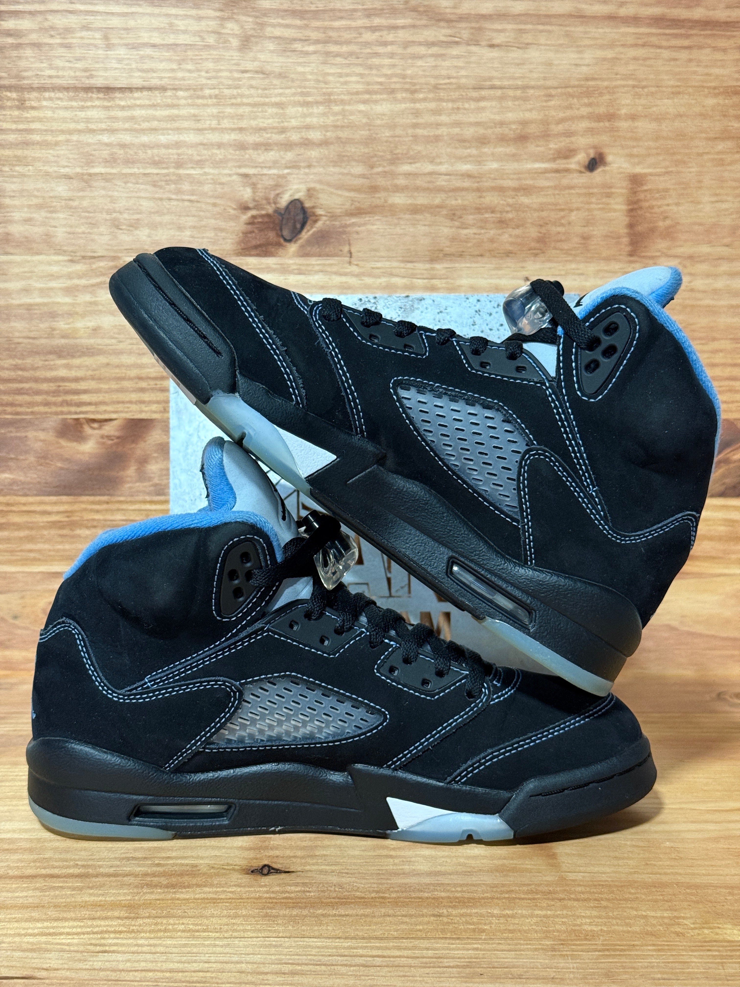Jordan 5 Retro Black University Blue (2026) (GS)