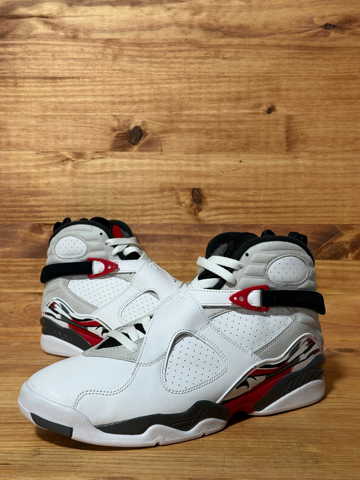 Jordan 8 Retro White True Red (2025)
