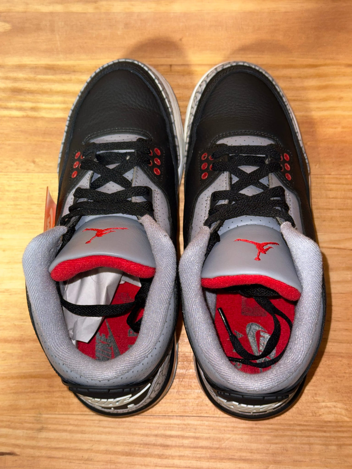 Jordan 3 Retro Black Cement (2024) (GS) - Size 6.5Y