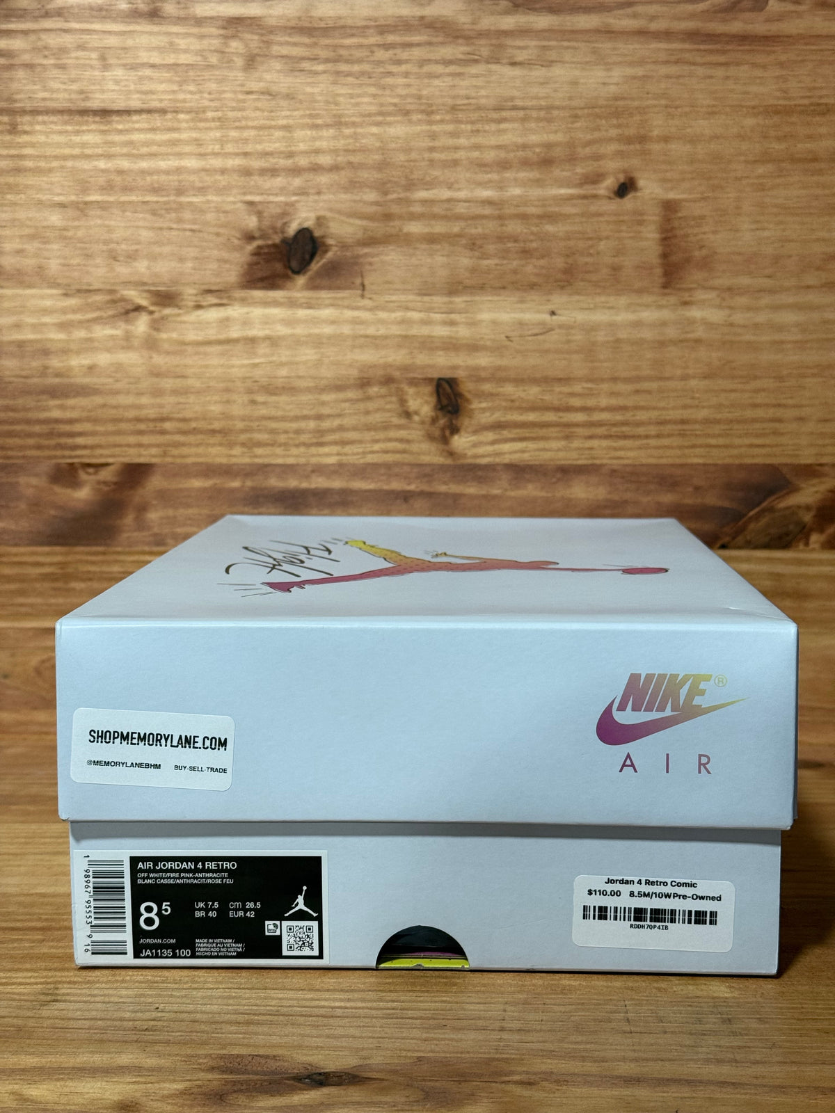 Jordan 4 Retro Comic